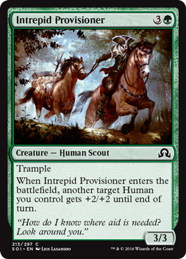 Intrepid Provisioner (Shadows Over Innistrad) Near Mint