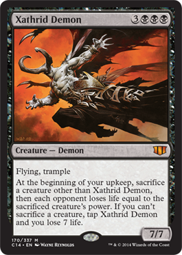 Xathrid Demon (Commander 2014 Edition) Medium Play