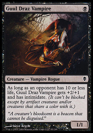 Guul Draz Vampire (Zendikar) Light Play