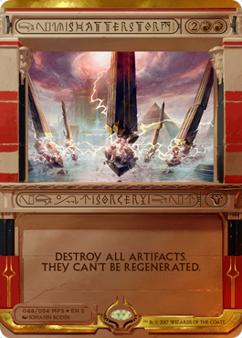 Shatterstorm (Amonkhet Invocations) Light Play Foil