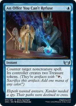 An Offer You Can't Refuse (Streets of New Capenna) Light Play Foil