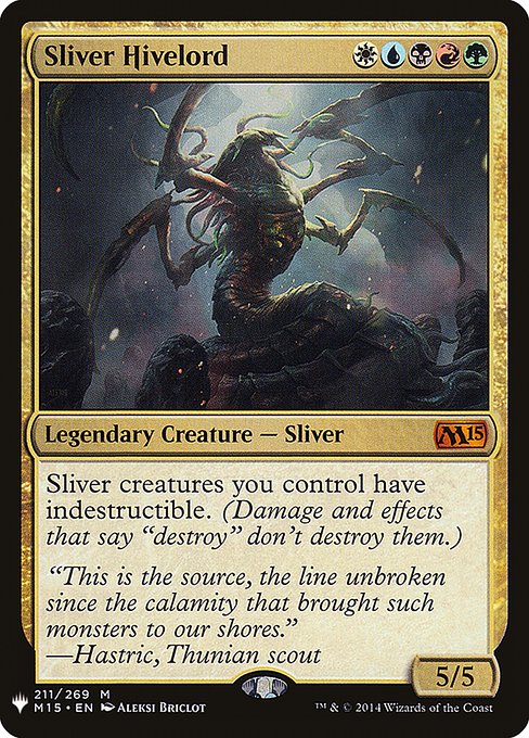 Sliver Hivelord (Mystery Booster) Near Mint