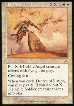 Decree of Justice (Scourge) Medium Play Foil