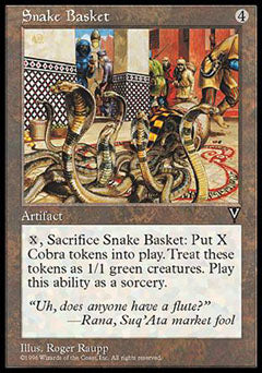 Snake Basket (Visions) Medium Play