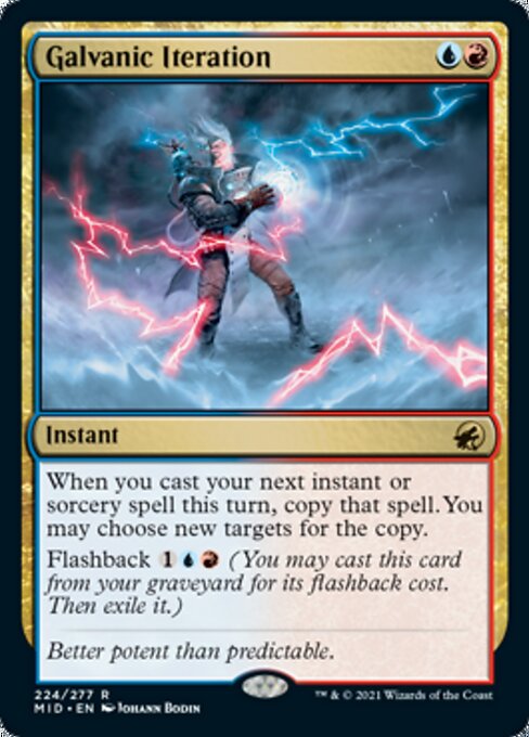Galvanic Iteration (Innistrad: Midnight Hunt) Near Mint