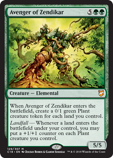 Avenger of Zendikar (Commander 2018) Near Mint