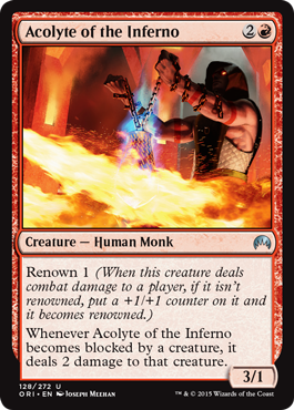 Acolyte of the Inferno (Magic Origins) Medium Play
