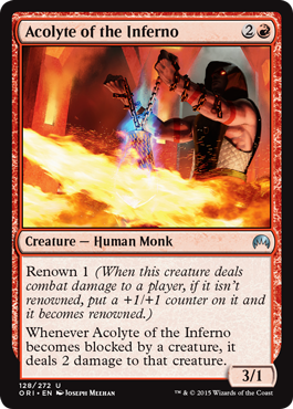 Acolyte of the Inferno (Magic Origins) Near Mint