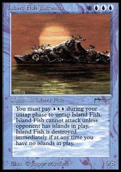 Island Fish Jasconius (Arabian Nights) Medium Play