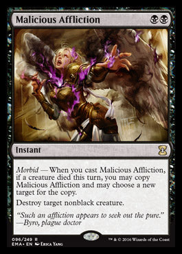 Malicious Affliction (Eternal Masters) Medium Play