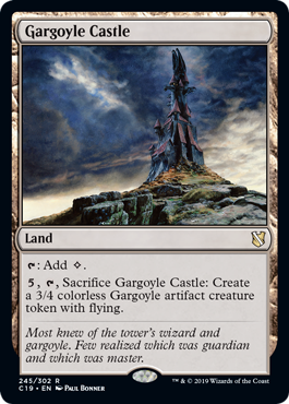Gargoyle Castle (Commander 2019) Light Play