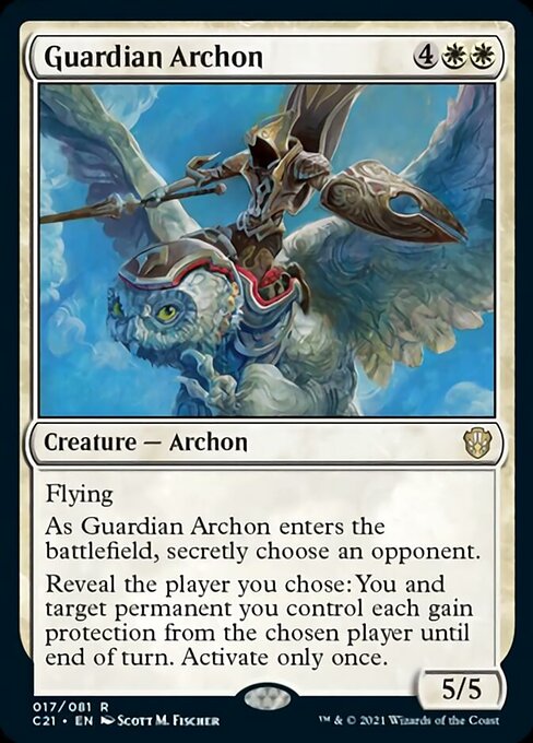 Guardian Archon (Commander 2021 Strixhaven) Near Mint