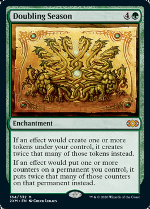 Doubling Season (Double Masters) Near Mint Foil