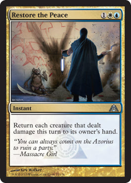 Restore the Peace (Dragon's Maze) Near Mint Foil