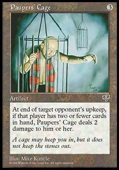 Paupers' Cage (Mirage) Medium Play