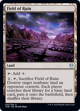 Field of Ruin (Theros Beyond Death) Near Mint