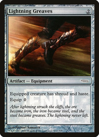 Lightning Greaves (Promos: FNM) Near Mint Foil