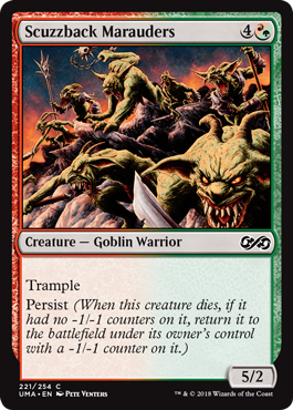 Scuzzback Marauders (Ultimate Masters) Near Mint