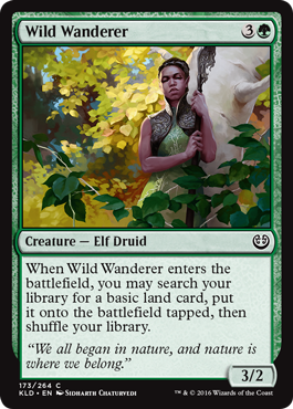 Wild Wanderer (Kaladesh) Near Mint