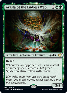 Arasta of the Endless Web (Theros Beyond Death) Medium Play