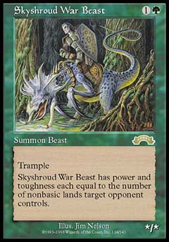 Skyshroud War Beast (Exodus) Light Play