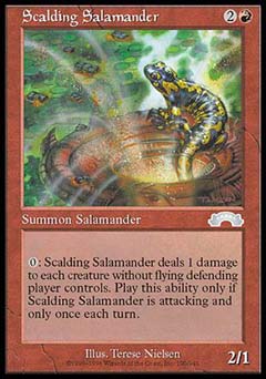 Scalding Salamander (Exodus) Near Mint