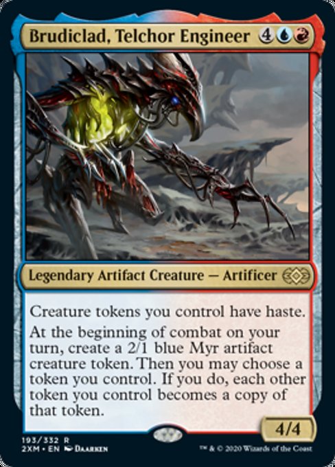 Brudiclad, Telchor Engineer (Double Masters) Near Mint
