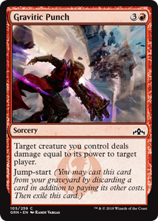 Gravitic Punch (Guilds of Ravnica) Near Mint Foil