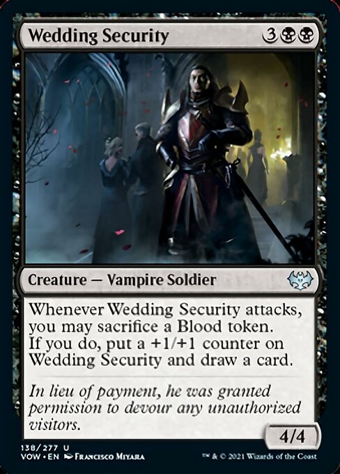 Wedding Security (Innistrad: Crimson Vow) Near Mint