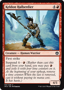 Keldon Halberdier (Iconic Masters) Near Mint