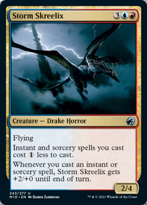 Storm Skreelix (Innistrad: Midnight Hunt) Near Mint