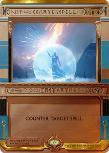 Counterspell (Amonkhet Invocations) Light Play Foil