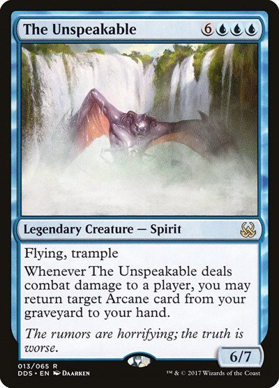 The Unspeakable (Duel Decks: Mind vs Might) Near Mint