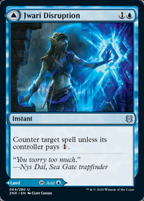 Jwari Disruption / Jwari Ruins (Zendikar Rising) Near Mint