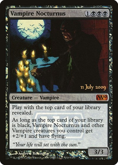 Vampire Nocturnus (Promos: Prerelease Cards) Heavy Play Foil