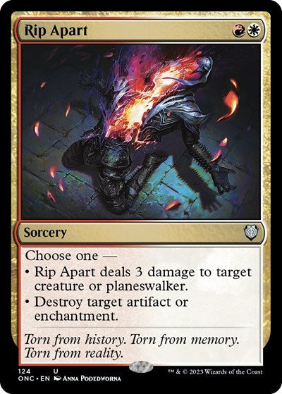Rip Apart (Commander: Phyrexia: All Will Be One) Near Mint
