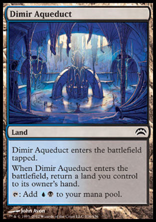 Dimir Aqueduct (Planechase 2012) Light Play