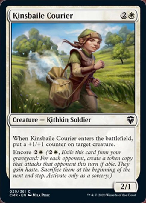Kinsbaile Courier (Commander Legends) Near Mint Foil