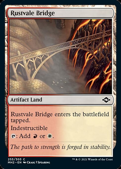 Rustvale Bridge (Modern Horizons 2) Medium Play