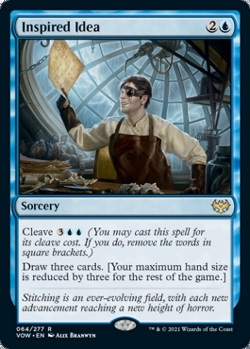 Inspired Idea (Innistrad: Crimson Vow) Heavy Play