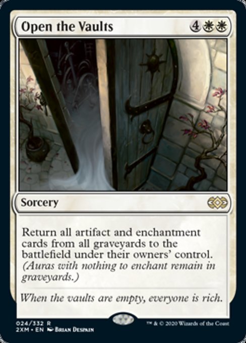 Open the Vaults (Double Masters) Near Mint Foil