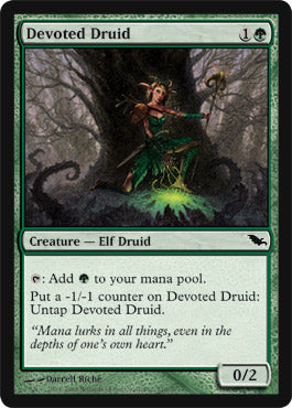 Devoted Druid (Shadowmoor) Medium Play
