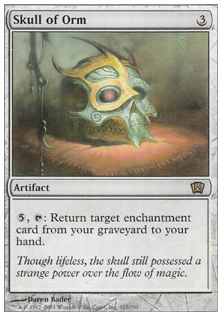 Skull of Orm (8th Edition) Near Mint Foil
