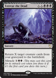 Entreat the Dead (Commander 2018) Light Play