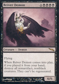 Reiver Demon (Mirrodin) Medium Play