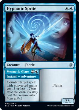 Hypnotic Sprite (Throne of Eldraine) Near Mint Foil