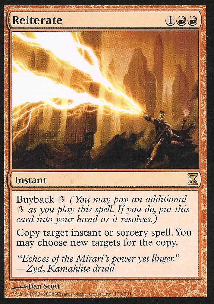 Reiterate (Time Spiral) Medium Play