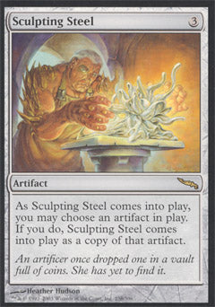 Sculpting Steel (Mirrodin) Heavy Play