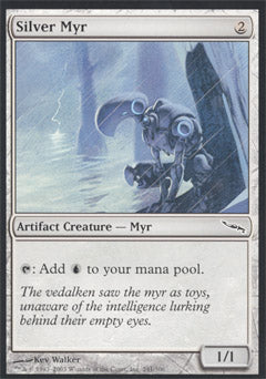 Silver Myr (Mirrodin) Medium Play