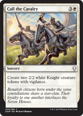 Call the Cavalry (Dominaria) Near Mint